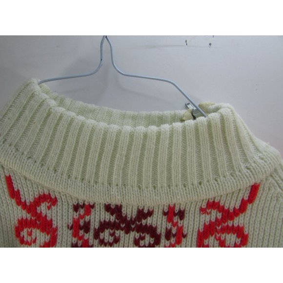 Full Fashioned Imports Sweater 100% Acrylic Size Medium 23x25 - Picture 3 of 8